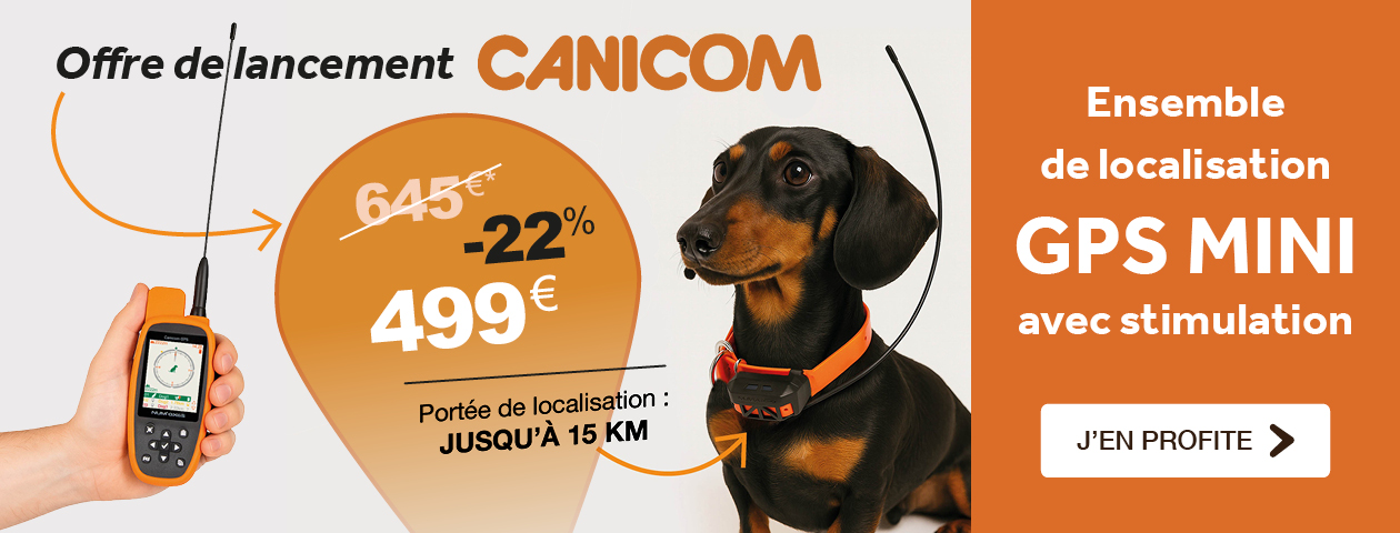 Offre de lancement / CANICOM Ensemble de localisation GPS Mini