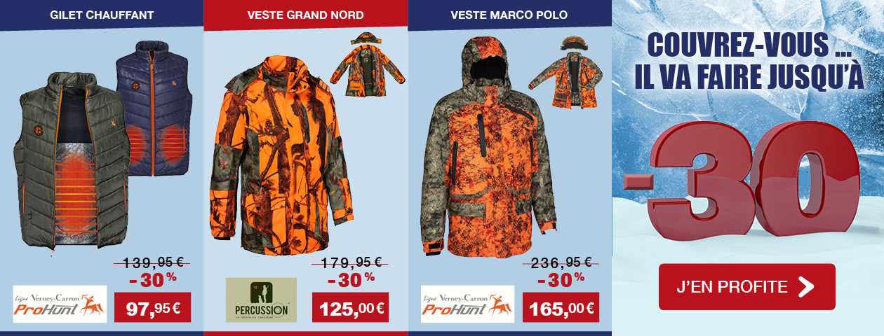 Jusqu’à -30% sur une sélection de produits GRAND FROID