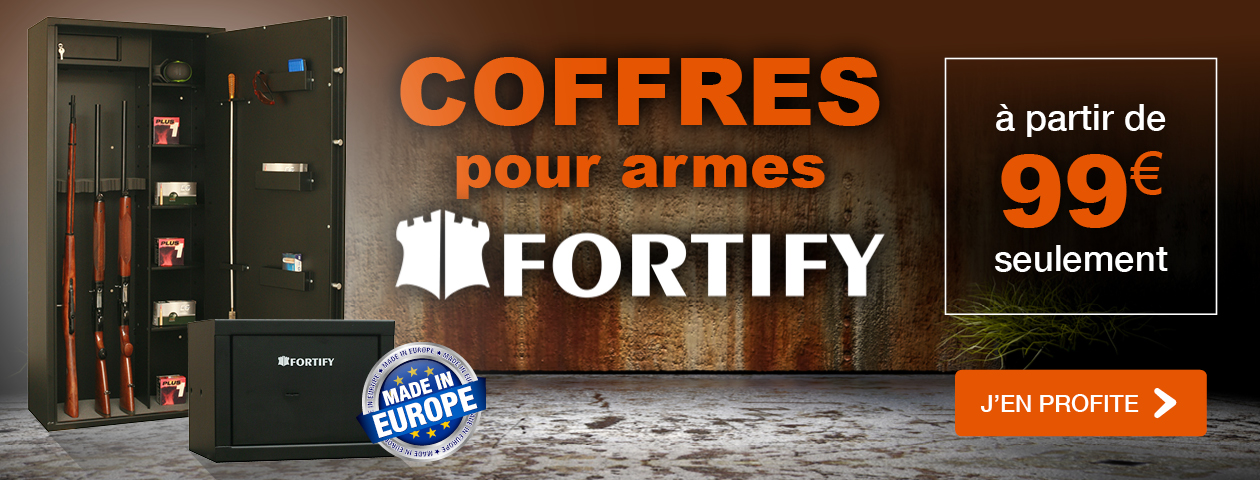 PROMO / Coffres FORTIFY pour armes