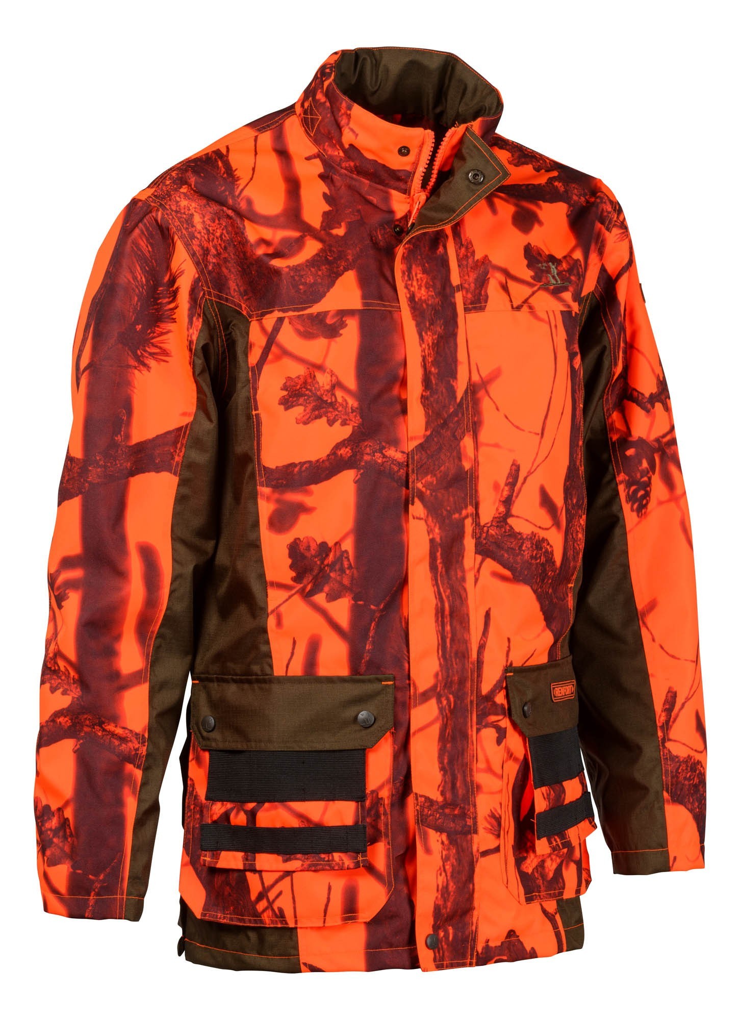 Veste de traque Percussion Renfort Ripstop Black Blaze Vestes de chasse Made in Chasse