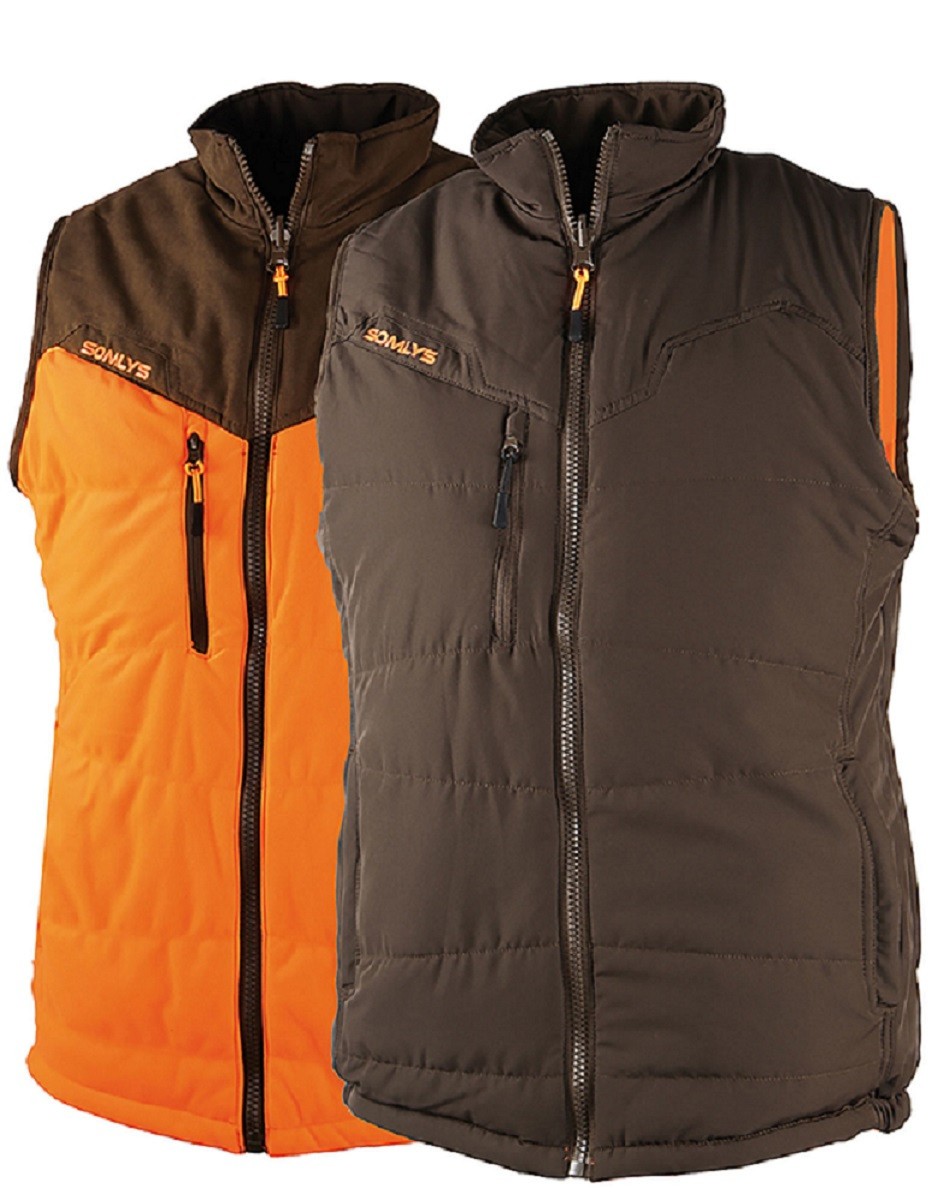 Gilet de best sale chasse reversible