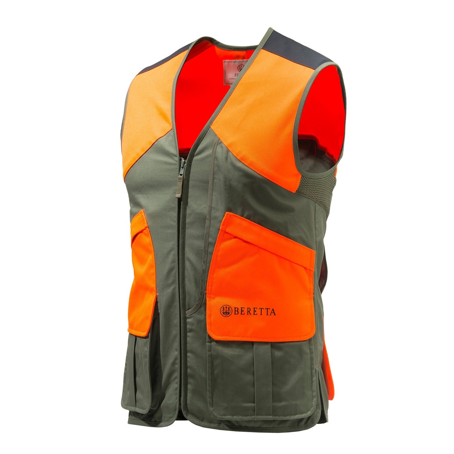 gilet orange fluo chasse