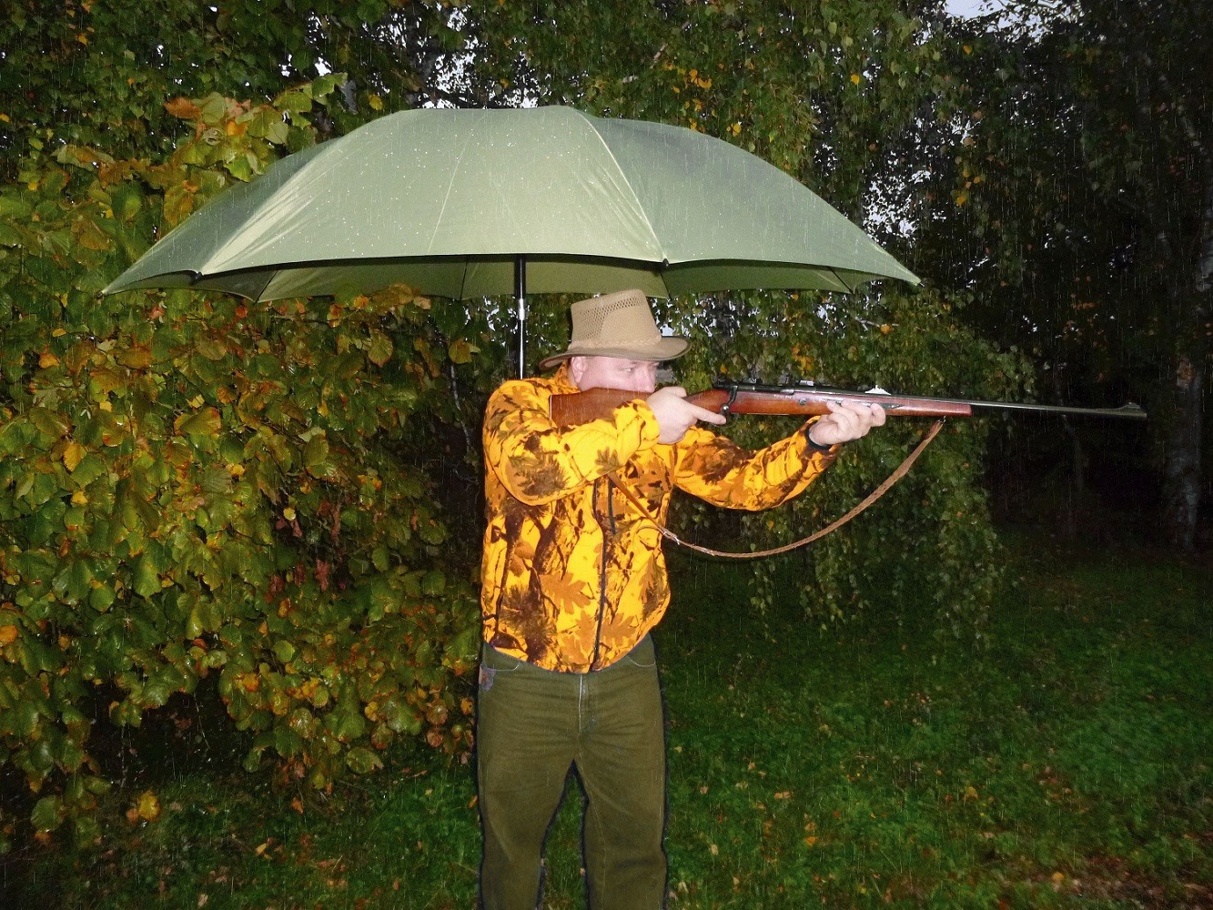 Parapluie de chasse articulé grande taille Sacs Parapluies