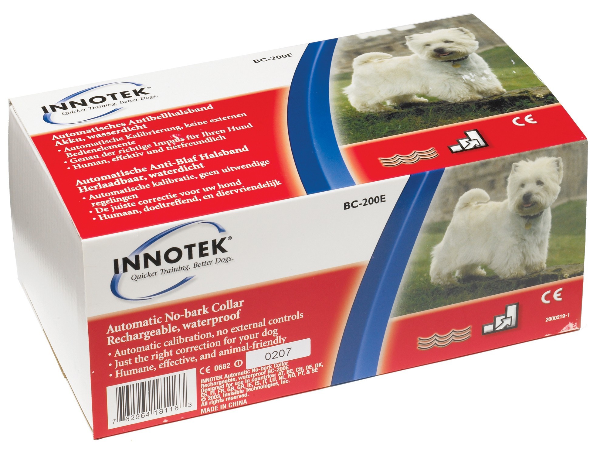collier anti aboiement innotek bc 50