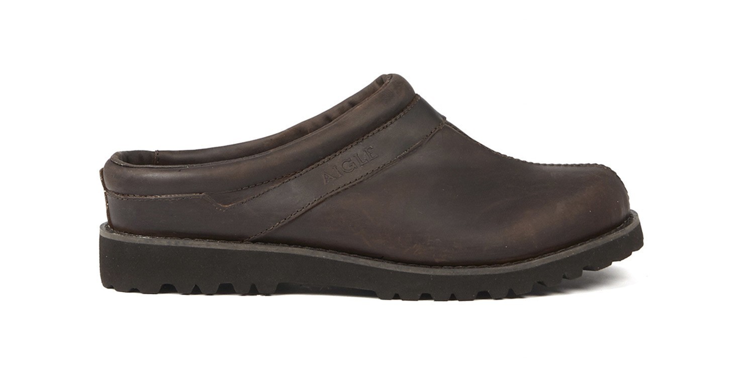Sabot cuir hotsell aigle homme