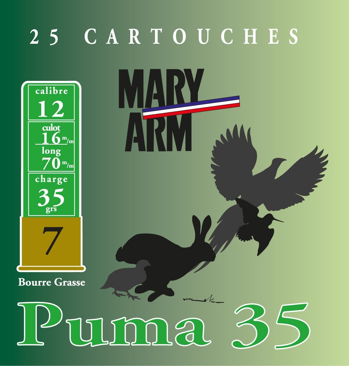 puma 35 mary arm