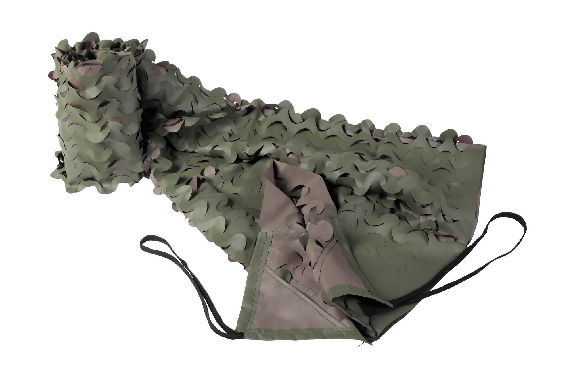 Filet de camouflage Stepland réversible Kaki / Marron - 1,50 x 3 m