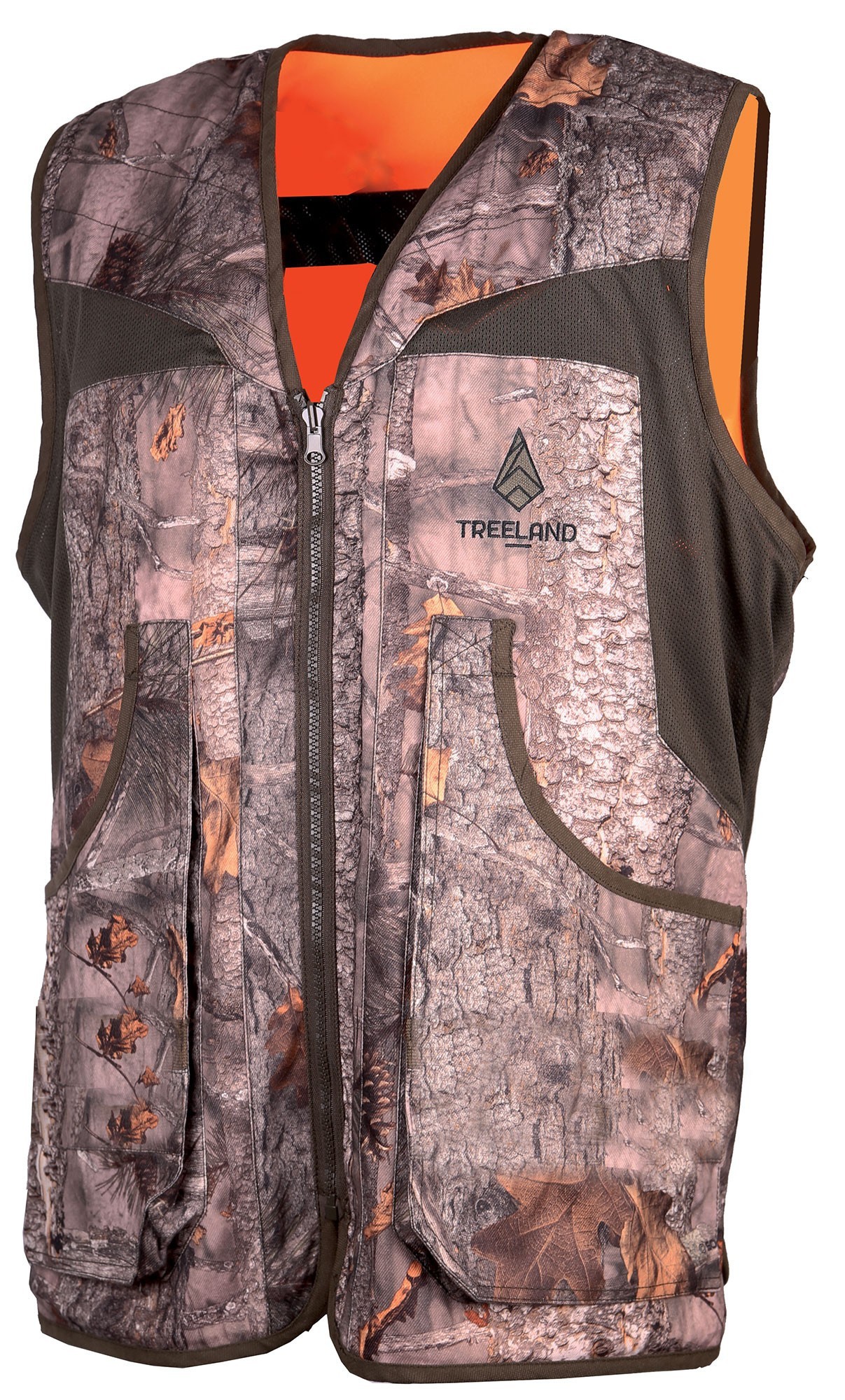 Gilet de chasse enfant reversible Treeland T610K