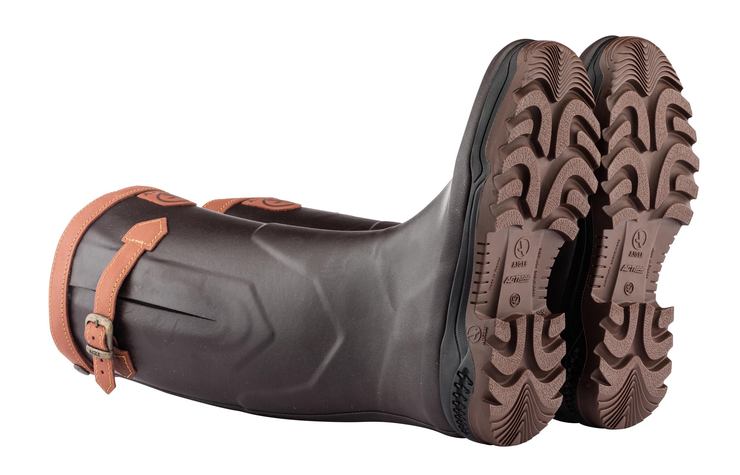 Bottes aigle doublées discount cuir