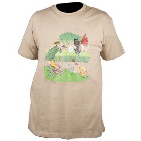 Tee-shirt sable humoristique Somlys 045S