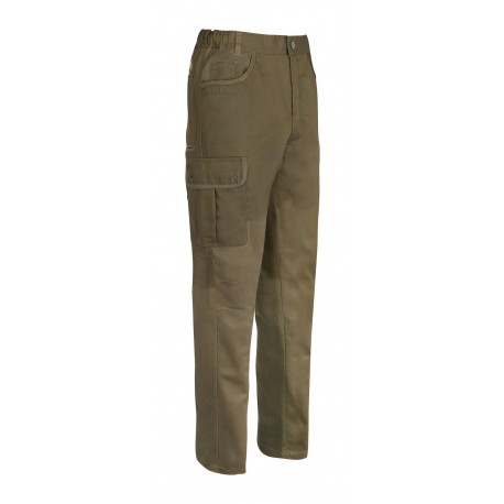 Pantalon de chasse hyperstretch Percussion Savane Kaki Vetements Safari Made in Chasse