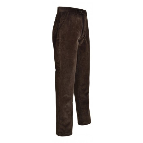 Pantalon de velours Percussion Country Marron