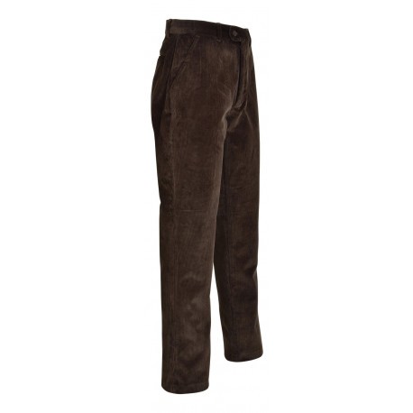 Pantalon de velours Percussion Country Marron - Taille 40