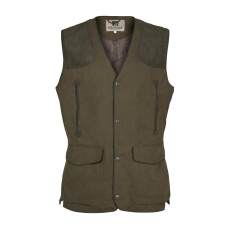 Gilet de chasse Percussion Rambouillet original - Kaki