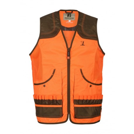 Gilet de chasse Percussion Savane - Haute visibilité