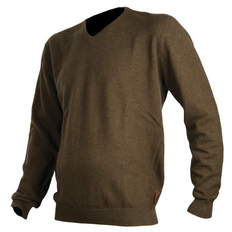 Pull de chasse Somlys Kaki 132