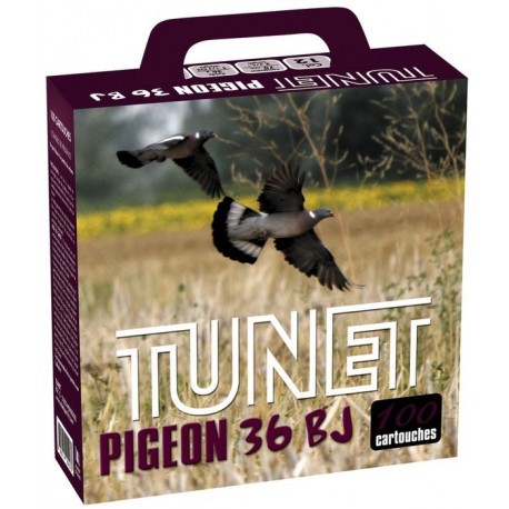 Pack 100 cart. Tunet Pigeon 36 / Cal. 12 - 36 g