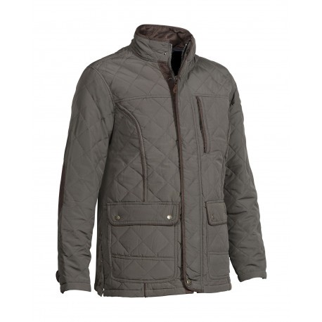 Veste matelassee Percussion Stalion Marron Vestes Blousons Outdoor Made in Chasse