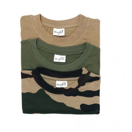 Pack 3 tee-shirts Percussion Beige - Kaki - Camo