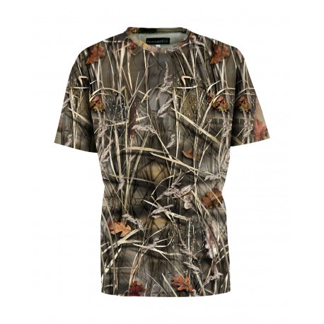 Tee-shirt de chasse Percussion GhostCamo Wet