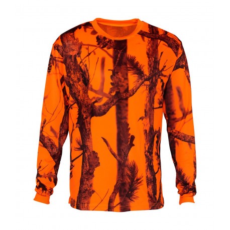 Tee-shirt de chasse ML Percussion - Ghostcamo Blaze