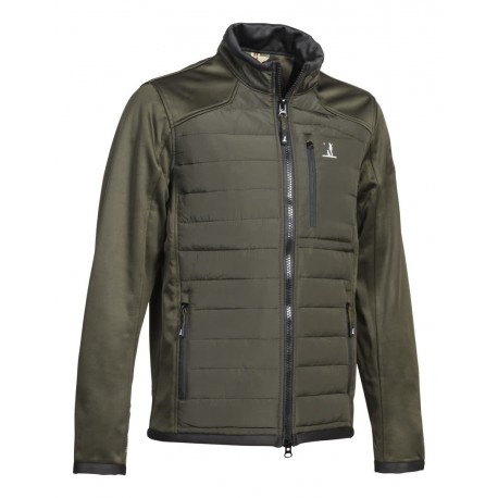 Blouson de chasse matelassé Percussion Hybrid 25 ans - Kaki