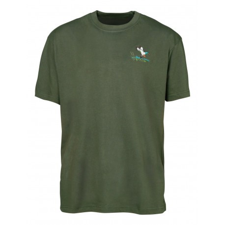 Tee-shirt de chasse Percussion brodé Canard