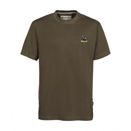 Tee-shirt de chasse Percussion brodé Sanglier