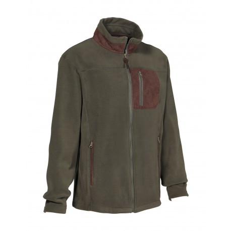 Blouson polaire Percussion Cor brode Logo