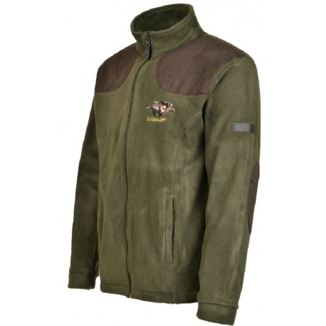 Blouson polaire Percussion Cor brodé