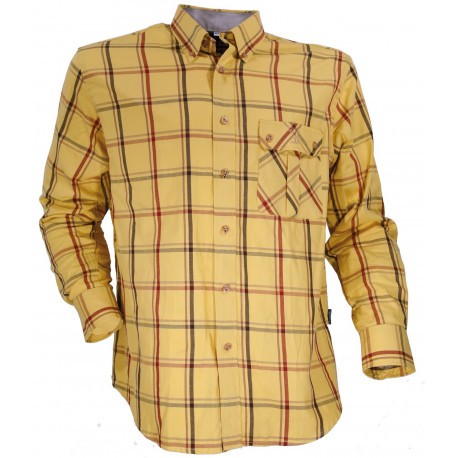 Chemise chasse Percussion Rambouillet - Jaune