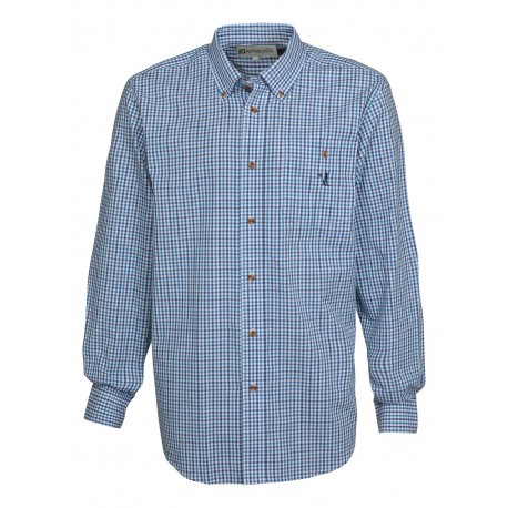 Chemise de chasse Percussion Tradition - Bleu