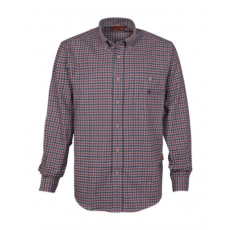 Chemise de chasse Percussion Trekking Rouge