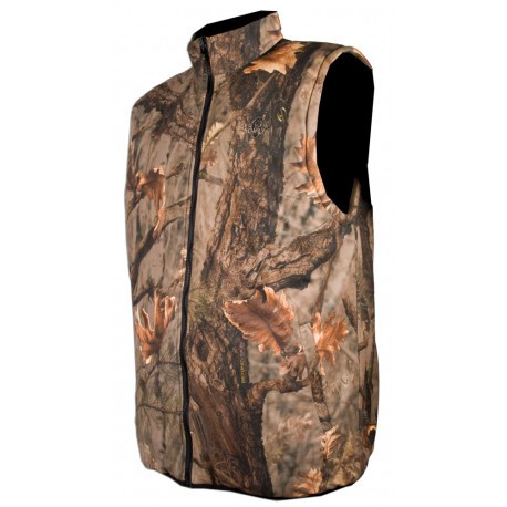 Gilet de chasse matelassé réversible camo Somlys 272