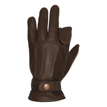 Gants Cuir Homme - Demi-Chasse