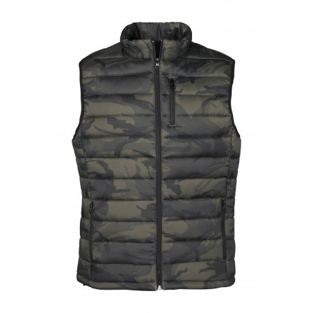 Gilet matelassé Enfant Percussion Camo Trek