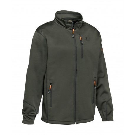 Sweat-shirt Enfant zippé Percussion - Kaki