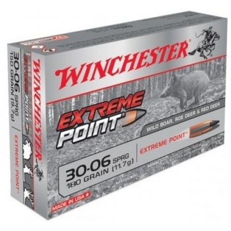 Cartouche Winchester / cal. 30-06 Sprg - Extreme Point 11,7 g / 180 gr