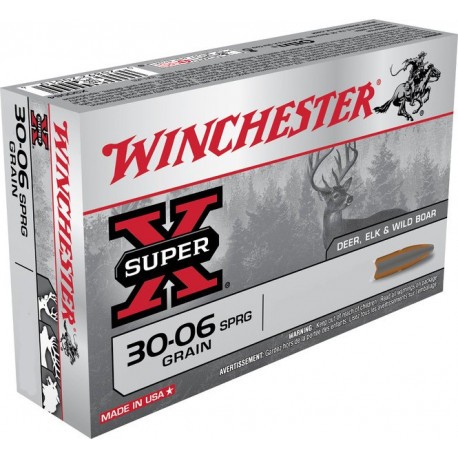 Cartouche Winchester / cal. 30-06 - FMJ 147 gr