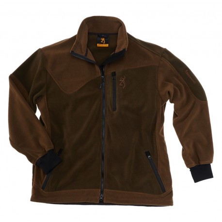 Veste de chasse Powerfleece One Browning Vert/Marron