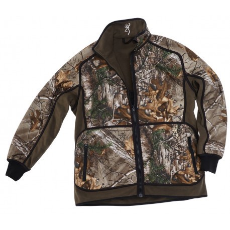 Veste de chasse Powerfleece Reversible Browning Xtra/vert