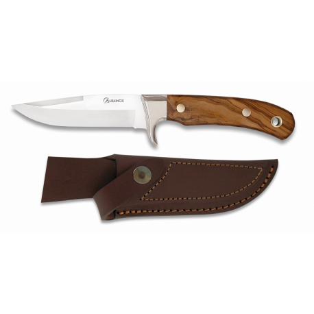 Couteau de chasse droit Albainox Olivier - lame 11 cm