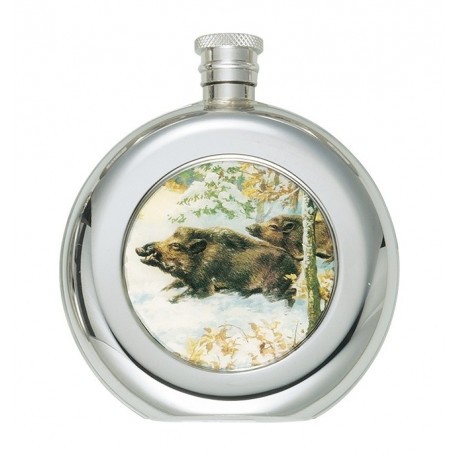 Flasque ronde Sanglier