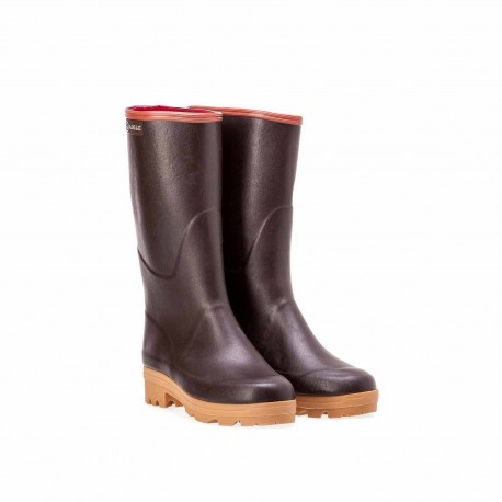 Bottes de chasse Aigle Chambord Pro Iso Lady Brun