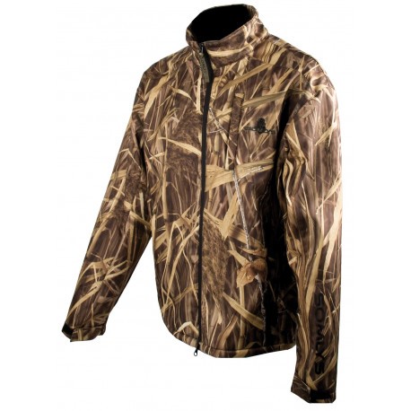 Veste de chasse Somlys Softshell 405 / Camo 3D Roseaux