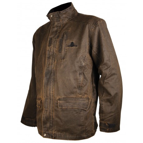 Veste de chasse façon cuir Somlys Sologne 460