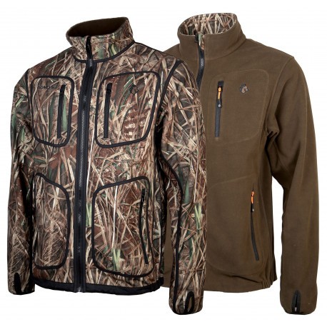 Veste de chasse polaire réversible Somlys 488