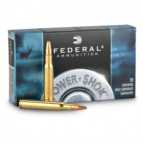 Cartouche Federal / cal. 280 Rem. - Power Shok 9,7 g