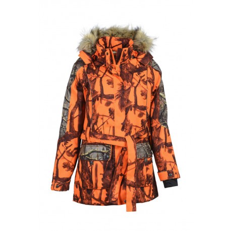 Veste de chasse Femme Percussion Grand Nord - Camo Blaze