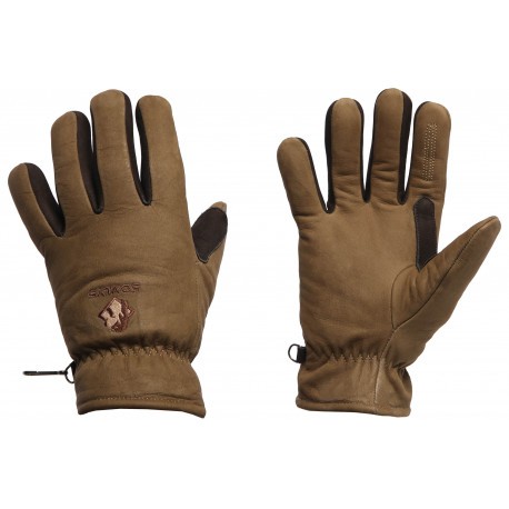 Gants de tir et chasse Macwet hiver marron